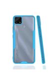 Realme C25 Uyumlu Kılıf Parfe Kapak Mavi