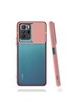 Xiaomi Poco X3 GT Uyumlu Kılıf Lensi Kapak Pembe Açık