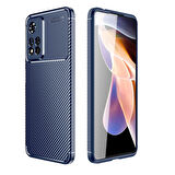 Xiaomi Redmi Note 11 Pro Plus 5G Uyumlu Kılıf Negro Silikon Kapak Lacivert