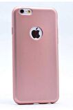 Apple iPhone 4s Uyumlu Kılıf Premier Silikon Kapak Rose Gold