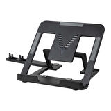 F28 Ayarlanabilir Laptop Standı Siyah
