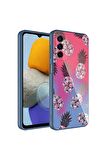 Samsung Galaxy M23 Uyumlu Kılıf Kamera Korumalı Desenli Sert Silikon Epoksi Kapak NO3