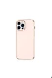 Apple iPhone 13 Pro Uyumlu Kılıf Bark Kapak Rose Gold