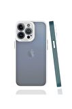 Apple iPhone 13 Pro Uyumlu Kılıf Mima Kapak Koyu Yeşil