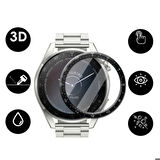 Huawei Watch 3 Pro Uyumlu Pmma Pet Saat Ekran Koruyucu