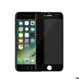 Apple iPhone 6 Plus Uyumlu Davin 5D Privacy Cam Ekran Koruyucu Siyah