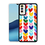 Vivo Y11S Uyumlu Kılıf M-Fit Desenli Kapak Heart No6