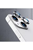 Apple iPhone 13 Mini Uyumlu CL-07 Kamera Lens Koruyucu Koyu Gri