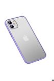 Apple iPhone 11 Uyumlu Kılıf Retro Kapak Lila