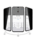 Samsung Galaxy M33 Uyumlu Davin 5D Privacy Cam Ekran Koruyucu
