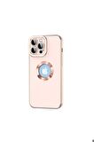 Apple iPhone 13 Pro Max Uyumlu Kılıf Kongo Kapak Rose Gold