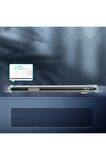 Apple iPhone 11 Uyumlu Kılıf Standlı Şeffaf Silikon L-Stand Kapak