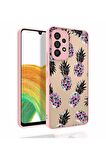 Samsung Galaxy A53 5G Uyumlu Kılıf Desenli Kamera Korumalı Parlak Nora Kapak NO1