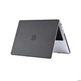 Apple Macbook 16.2' 2021 Uyumlu A2485 MSoft Carbon Fiber Tasarımlı Kapak