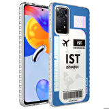 Xiaomi Redmi Note 11 Pro 5G Uyumlu Kılıf Airbag Kenarlı Renkli Desenli Silikon Elegans Kapak NO4