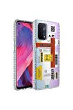 Oppo A74 4G Uyumlu Kılıf Airbag Kenarlı Renkli Desenli Silikon Elegans Kapak NO2