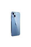 Apple iPhone 13 Uyumlu Kılıf Şeffaf Sert PC Vayt Kapak