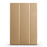 Apple iPad 10.9 2022 (10.Nesil) Uyumlu Tablet Kılıfı Smart Cover Standlı Kılıf Gold