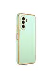 Huawei Nova Y70 Uyumlu Kılıf Bark Kapak Açık Yeşil