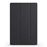 Huawei MatePad SE 10.4 Uyumlu Tablet Kılıfı Smart Cover Standlı Akıllı Kılıf Siyah