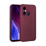 Xiaomi Redmi 12C Uyumlu Kılıf Premier Silikon Kapak Mürdüm