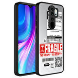 Xiaomi Redmi Note 8 Pro Uyumlu Kılıf Aynalı Desenli Kamera Korumalı Parlak Mirror Kapak Fragile