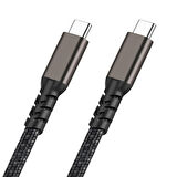 2.Jenerasyon Type-C to Type-C USB3.2 PD Data Kablosu 100W 20Gbps 4K@60Hz 0.5 Metre