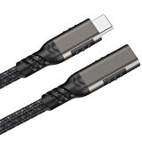 Extension USB3.2 Type-C PD Uzatma Kablosu 100W 20Gbps 4K@60Hz 2 Metre