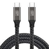 QG02 Type-C to Type-C PD3.1 Data Kablosu 240W 480Mbps 1 Metre