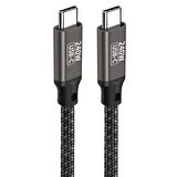 QG02 Type-C to Type-C PD3.1 Data Kablosu 240W 480Mbps 1 Metre