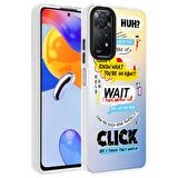 Xiaomi Redmi Note 12 Pro 4G Uyumlu Kılıf Desenli Dragon Sert Kapak Kelimeler