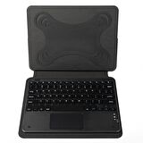 8" inç Uyumlu Universal Border Keyboard Bluetooh Bağlantılı Klavyeli Tablet Kılıfı