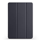 Huawei MatePad Air 2023 Uyumlu Tablet Kılıfı Smart Cover Standlı Akıllı Kılıf Siyah