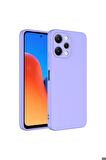 Xiaomi Redmi 12 Uyumlu Kılıf Mara Lansman Kapak Lila