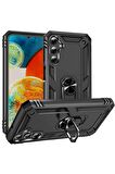 Samsung Galaxy A24 Uyumlu Kılıf Vega Kapak Siyah