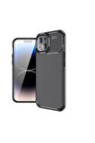 Apple iPhone 15 Uyumlu Kılıf Negro Silikon Kapak