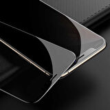 Apple iPhone 15 Pro Max Uyumlu Davin 5D Privacy Cam Ekran Koruyucu