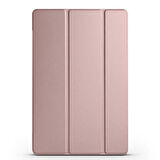 Samsung Galaxy Tab A9 Uyumlu Tablet Kılıfı Smart Cover Standlı Akıllı Kılıf Rose Gold