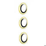 Samsung Galaxy S24 Uyumlu Kamera Lens Koruyucu Cam Filmi Sarı