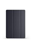 Lenovo Tab P12 Uyumlu Smart Cover Standlı 1-1 Kılıf Siyah