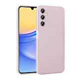 Samsung Galaxy A15 Uyumlu Kılıf Premier Silikon Kapak Rose Gold