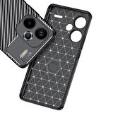 Xiaomi Redmi Note 13 Pro Plus 5G Uyumlu Kılıf Negro Silikon Kapak