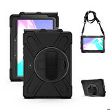 Samsung Galaxy Tab Active Pro 10.1 T540 Tablet Kılıfı Sert PC Zırhlı Defender Kılıf