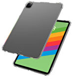 Apple iPad Pro 11 Uyumlu 2024 Uyumlu Tablet Kılıf Şeffaf Nitro Anti Shock Silikon Kapak

