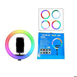 RGB Light 56cm Işıklı Telefon Tutucu Ring Light