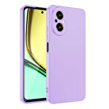 Realme 12 Lite Uyumlu Kılıf Zore Mara Lansman Kapak Lila