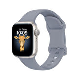 Apple Watch 38mm Uyumlu Zore KRD-131 Silikon Kordon Strap Kayış