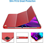 Apple iPad Air 11 2025 M3 Zore Smart Cover Kalem Bölmeli Standlı 1-1 Kılıf