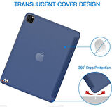 Apple iPad Air 11 2025 M3 Zore Smart Cover Kalem Bölmeli Standlı 1-1 Kılıf