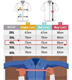 Erkek Büyük Beden 115 Kilo İçin Uygun Kısa Kol Gömlek